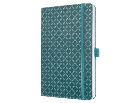 Notitieboek Jolie Flair A5 ocean blue gelinieerd hardcover