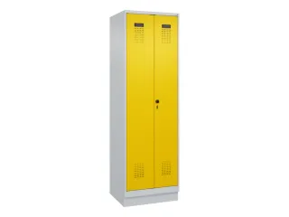 PBM-locker,HxBxD 1950x600x500mm,2vak,vak B 300mm,draaigrendel - 2