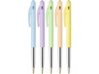 Balpen Bic M10 Colors Pastel Limited Edition medium assorti - 2
