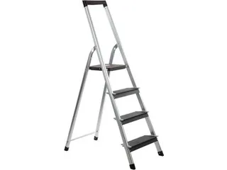 Trapladder Aluminium Power Step, 4 Treden - 1