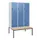 Dubbeldekse dekenkist,HxBxD 1950x1200x815mm,3x2vak.,vak B 400mm
