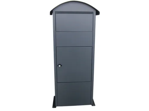 pakketbus,staal,mat antracietgrijs,HxBxD 1100x410x265mm