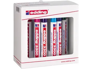 Permanent Marker E-3300 Doos Van 10 Stuks Assorti - 2