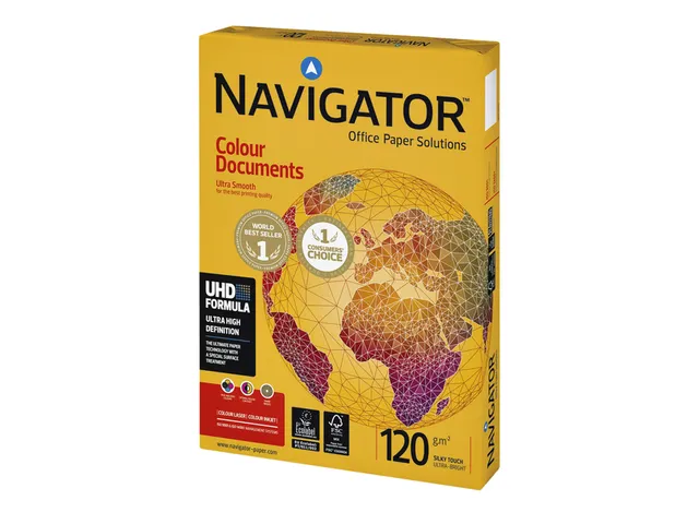 Kopieerpapier Navigator Colour Doc A4 120 Gram Wit 250vel
