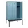 locker met bank,HxBxD 1950x1200x815mm,3vak,vak B 400mm,cilinderslot