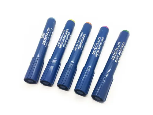 Detecteerbare Highlight Marker Schrijfkleur Geel 10 Stuks