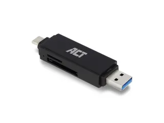 Kaartlezer ACT USB-C/USB-A 3.0 - 8