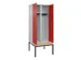 locker voor scheiding van kleding,HxBxD 2120x800x815mm,2vak