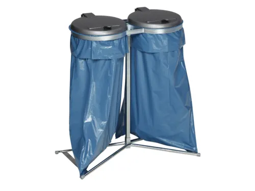 Dubbele Afvalverzamelaars Staand 980x850x480mm 120 Liter