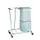 Afvalverzamelaar 2x70 Liter Afvalzakken Rvs Verrijdbaar