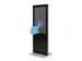 Digitale Display Totem Slim Zwart/Zilver 50 inch Samsung scherm Touch