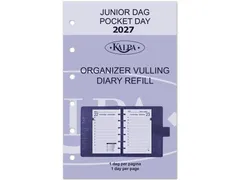 Agendavulling 2027 Kalpa Pocket 1dag/1pagina