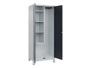 schoonmaakkast,HxBxD 1950x800x500mm,links 4vakken - 2