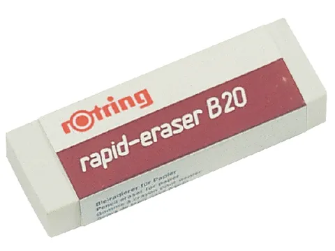 Gum Rotring Rapid Eraser B20 Wit