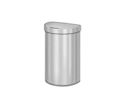 Afvalbak Deluxe Shell Sensor Bin 65 liter Mat RVS
