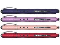 Rollerpen STABILO Worker+ Wildflower Assorti medium 30 stuks
