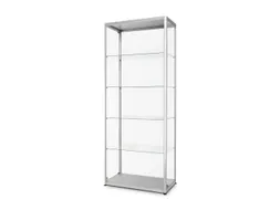 Glazen Vitrinekast 80x40x200cm