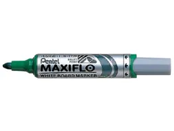 Viltstift Pentel MWL5M Maxiflo whiteboard groen 3mm