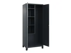 schoonmaakkast,HxBxD 1950x800x500mm,links 4vakken