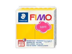 Boetseerklei Fimo soft 57 gram zonnegeel