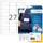 HERMA 4511 Naambadge textieletiketten A4 63,5x29,6mm Wit 540 stuks