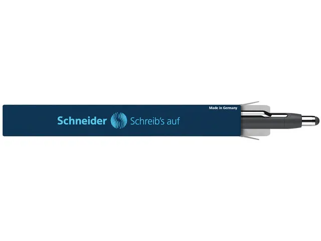 Balpen Schneider Epsilon graphite, blauwschrijvend