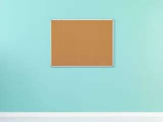 Smit Visual prikbord perskurk Softline profiel 16mm 90x180cm bruin - 2