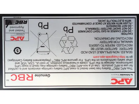 Batterij Vervangings Cartridge RBC24 (OEM)