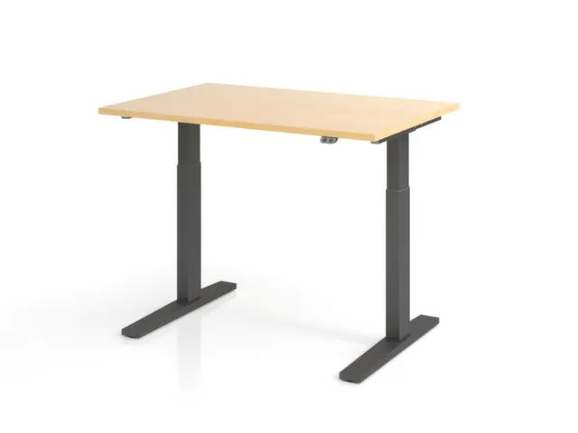 Elektrisch in hgte vst. zit-sta-bureau,HxBxD 700-1200x1200x800mm