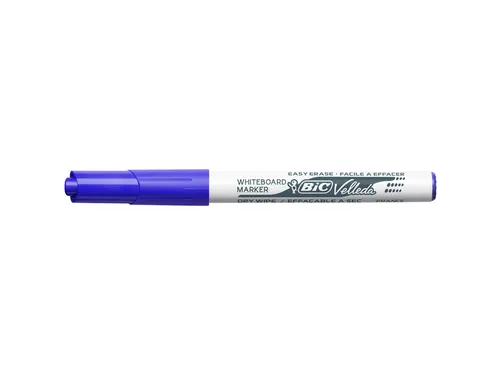 Whiteboardmarker Bic Velleda 1741 rond medium blauw