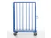 chariot de transport de colis,force 600kg,plateau Lxl 1200x770mm