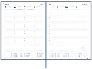Agenda 2027 Ryam Weekplan Weekend Desk Lazio 7dagen/2pagina's assorti - 7