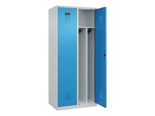 locker voor scheiding van kleding,HxBxD 1850x800x500mm,2vak - 1