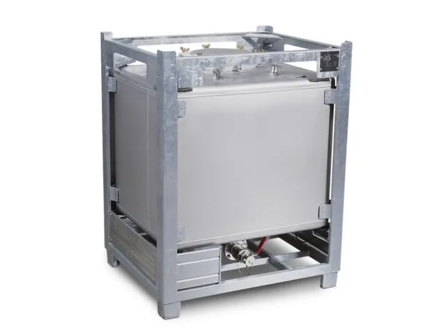 IBC-container,geschikt voor levensmiddelen,HxLxB 1550x1015x1015mm