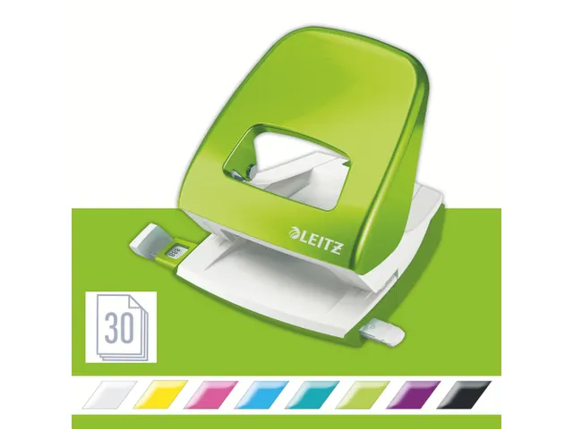 Perforator Leitz WOW NeXXt 2-gaats groen