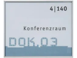 Deurbordje Hxbxd 110X150X6Mm Aluminium Profiel Acrylglas