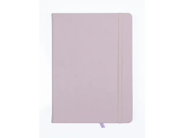 Schetsboek Kangaro A5 violet PU HC 80 blad 140gr roomwit met elastiek