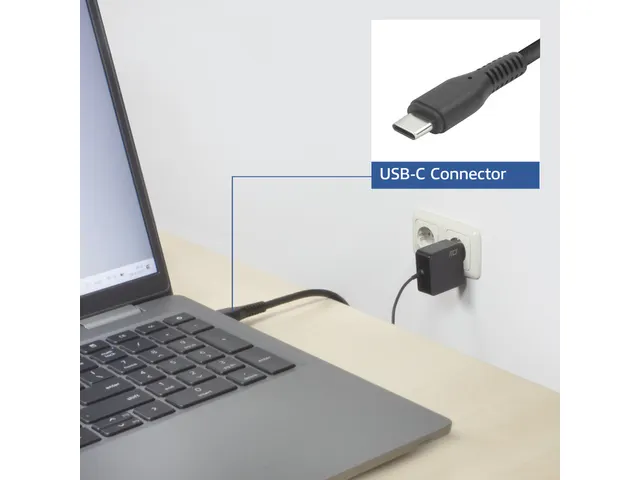 Laptop Oplader ACT USB-C Power Delivery 65W 2mtr