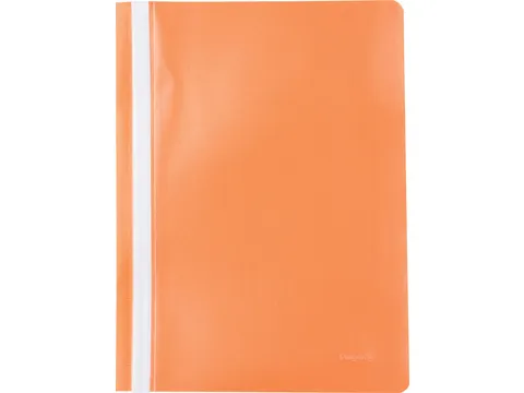 snelhechtmap ft A4 PP oranje, pak van 5 stuks