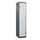 Z-garderobekast,HxBxD 1850x400x500mm,vak B 200/400mm,draaigrendel