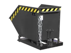 kiepbak,HxLxB 605x1430x840mm,0,4m³,draagverm. 300kg,RAL7021