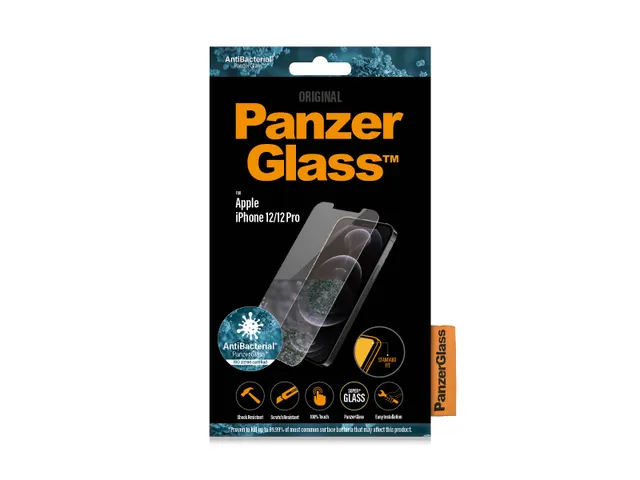 PanzerGlass Screen Protector iPhone 12 | 12 Pro | Standard Fit, App