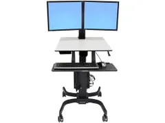 Workfit-C Sit-Stand Dual LCD Black.