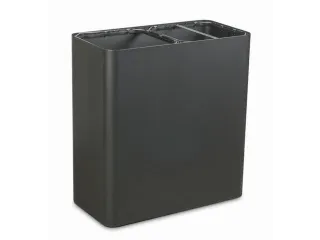 Afvalverzamelstation,2X100L,Romp Zwart - 1
