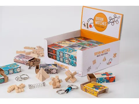 Présentoir Recent «Toys Brain Matches» 48 pièces 14+