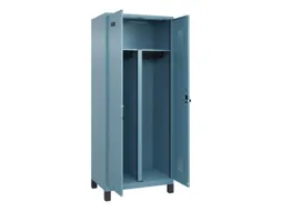PBM-locker,HxBxD 1950x800x500mm,2vak,vak B 400mm,draaigrendel