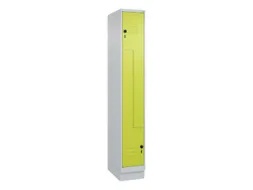 Z-garderobekast,HxBxD 1950x300x500mm,vak B 150/300mm,draaigrendel