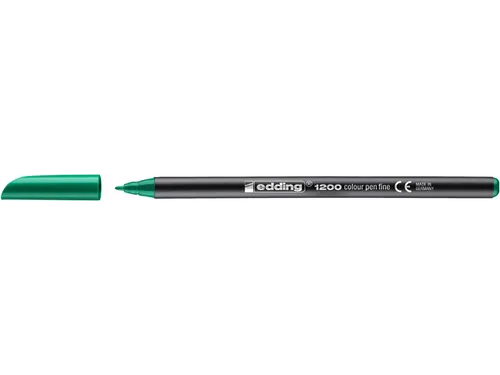 Fineliner edding 1200 groen 0.5-1.0mm