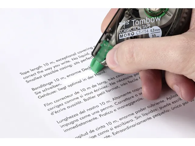 Correcteur Tombow MONO latéral 4,2mmx10m