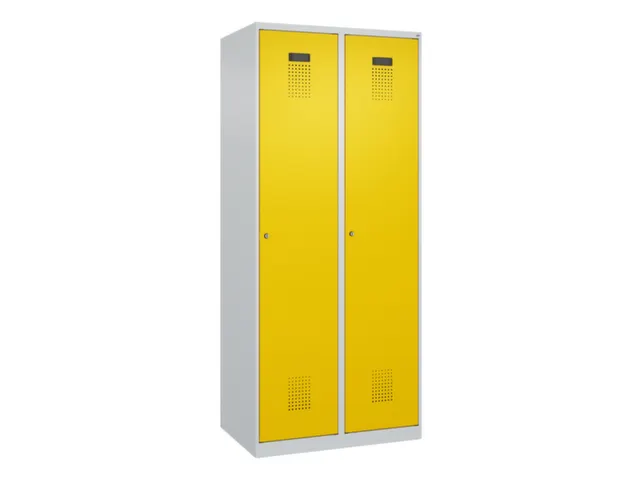 locker voor scheiding van kleding,HxBxD 1850x800x500mm,2vak
